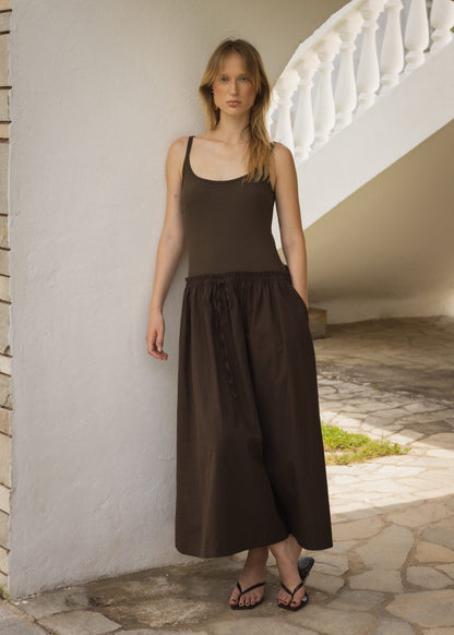 Robe Débardeur Marron - Esthé