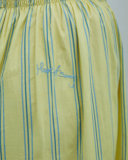 Robe Smockée à Rayures - House of Sunny