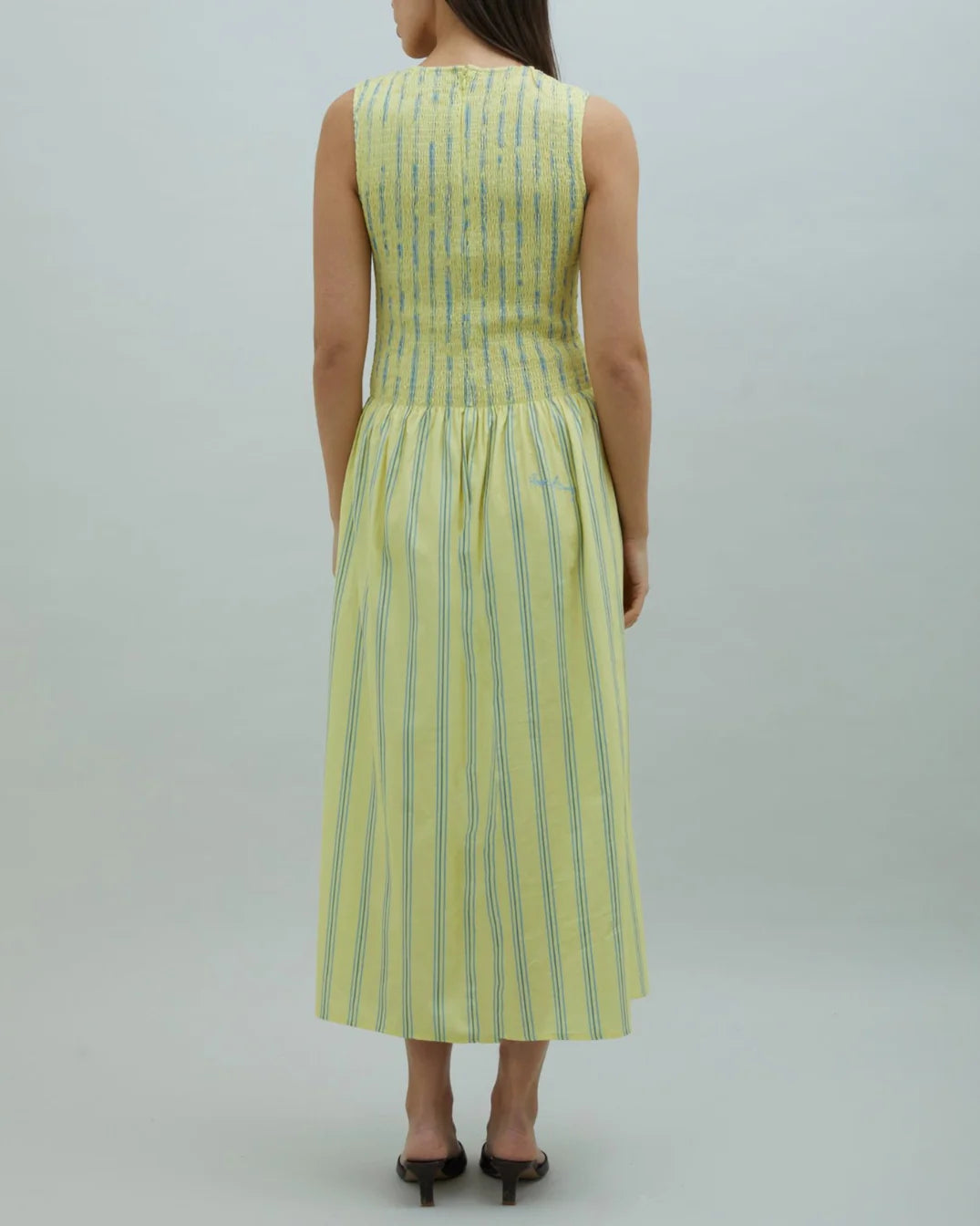 Robe Smockée à Rayures - House of Sunny