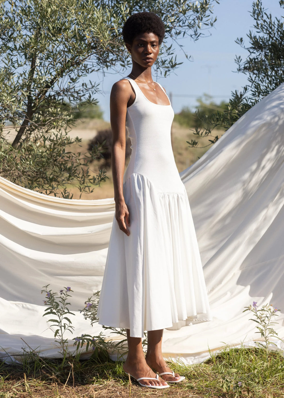 Robe Midi Coton - Esthé