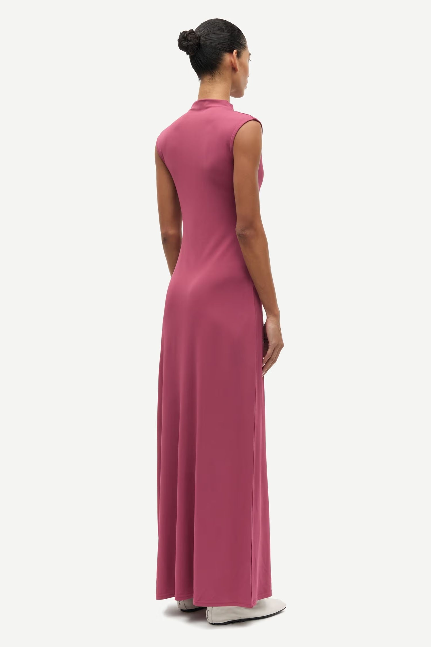 Robe Longue Rose Saandressa - Samsoe Samsoe