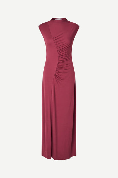 Robe Longue Rose Saandressa - Samsoe Samsoe