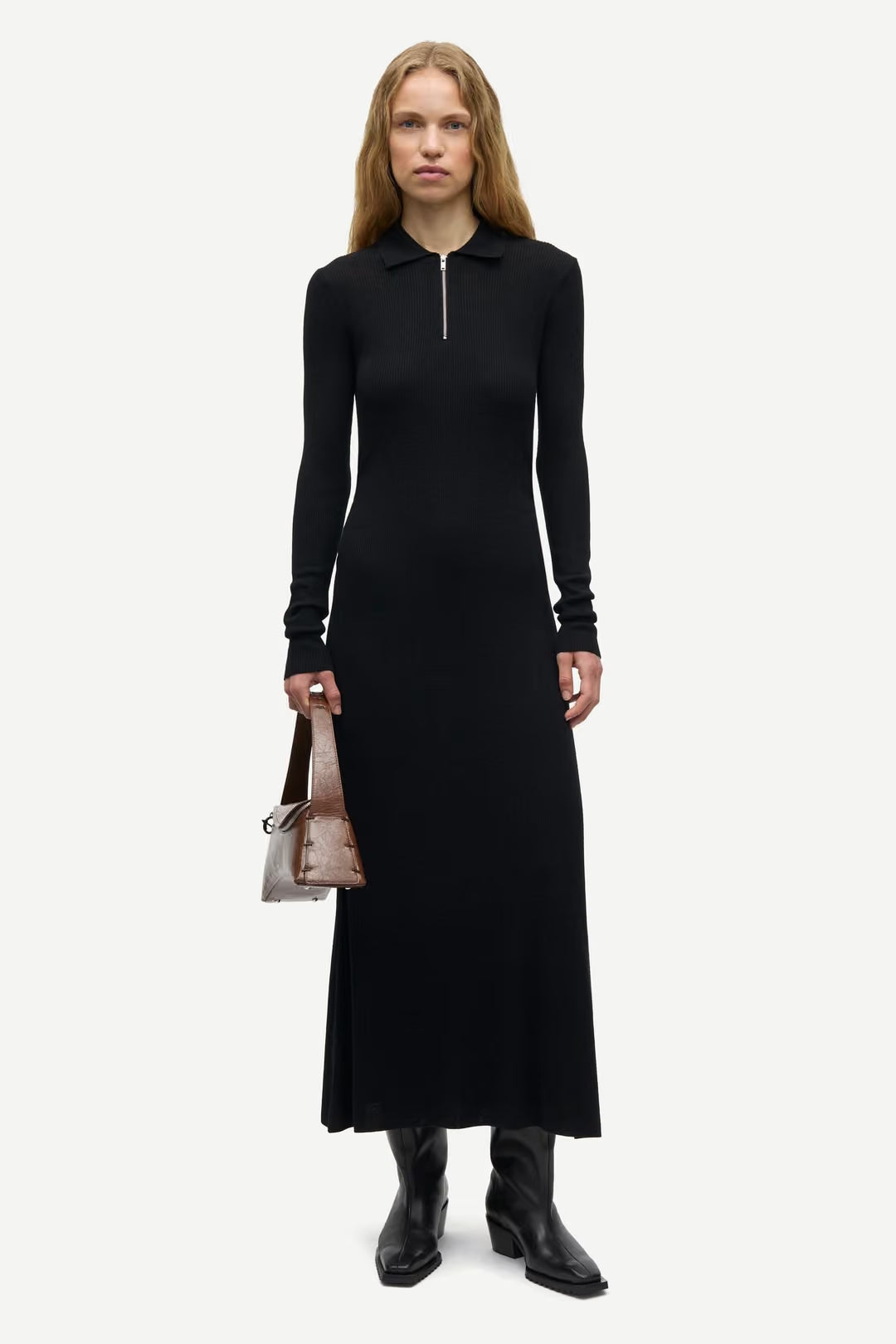 Robe Sanelly Noire - Samsoe Samsoe
