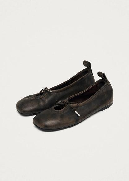 Ballerines Rosalind Brushed Brown - Alohas