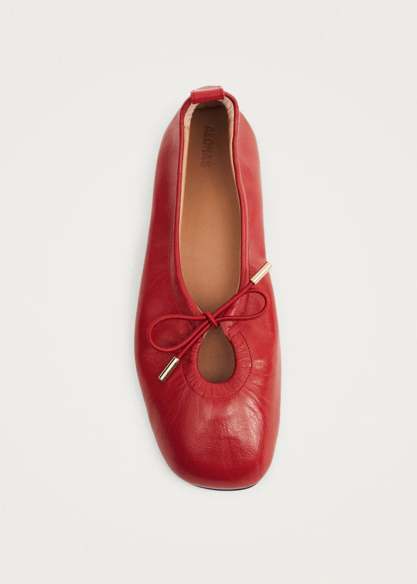 Ballerines Rouges Rosalind - Alohas