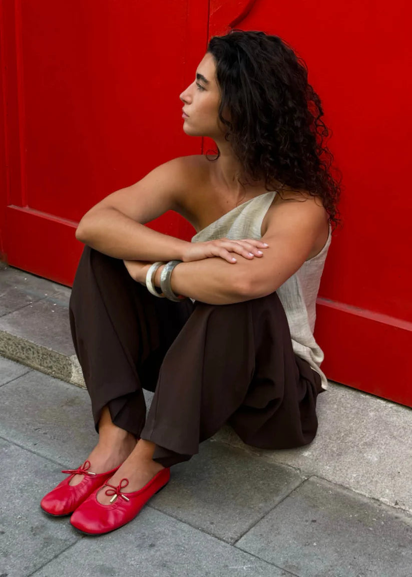 Ballerines Rouges Rosalind - Alohas