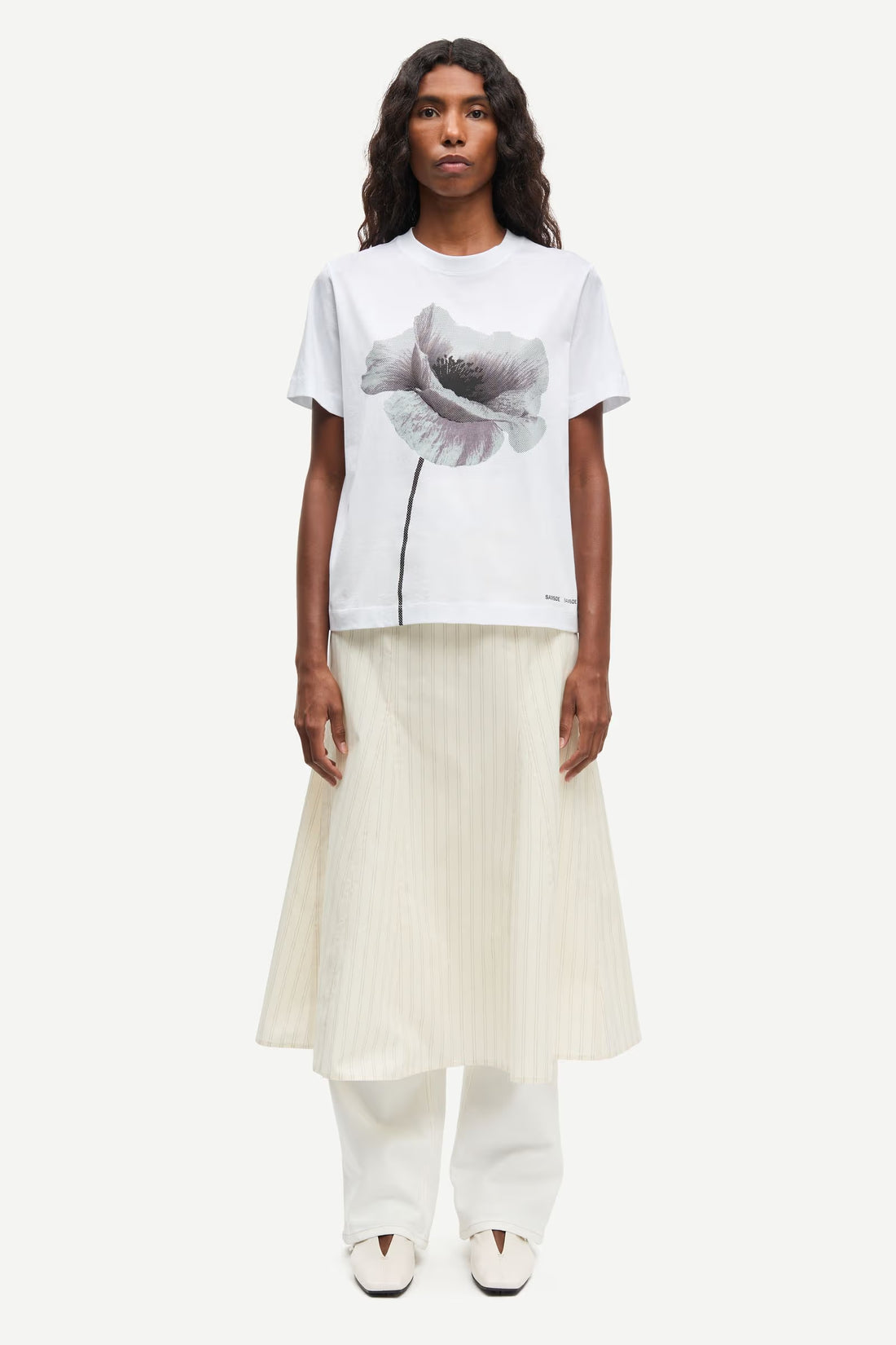 Jupe Saalessia Rayée - Samsoe Samsoe