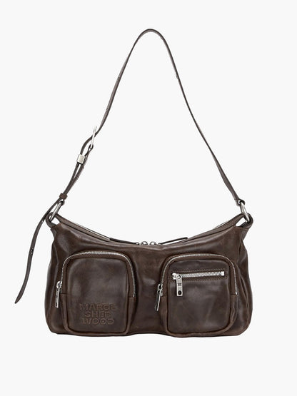Sac Outpocket Hobo Washed Brown - Marge Sherwood