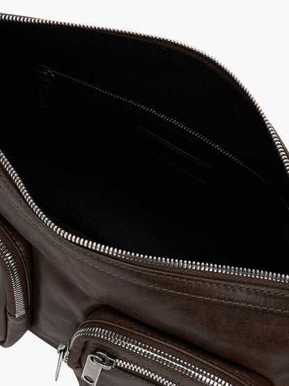 Sac Outpocket Hobo Washed Brown - Marge Sherwood