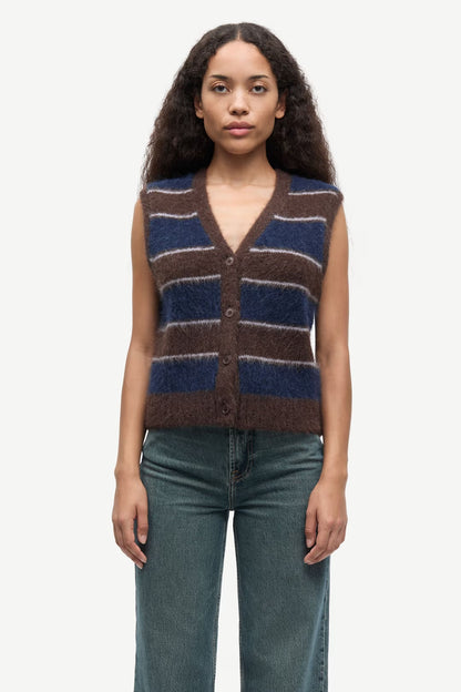 Gilet Sajeanne Rayé - Samsoe Samsoe