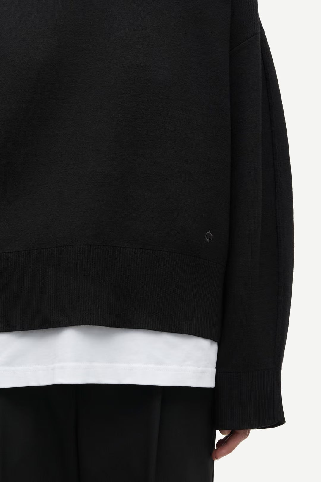 Pull Salissy Col V - Samsoe Samsoe