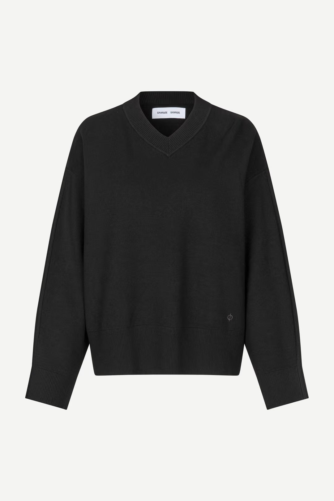 Pull Salissy Col V - Samsoe Samsoe