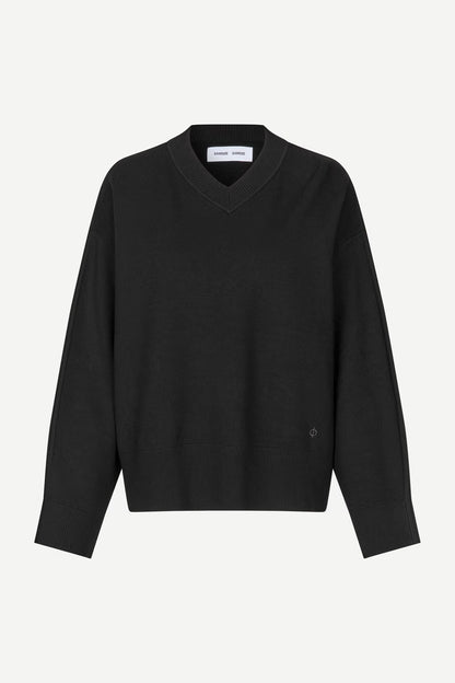 Pull Salissy Col V - Samsoe Samsoe