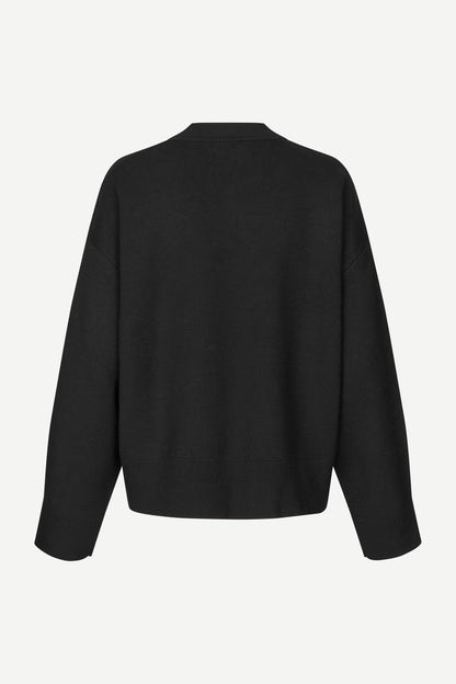 Pull Salissy Col V - Samsoe Samsoe