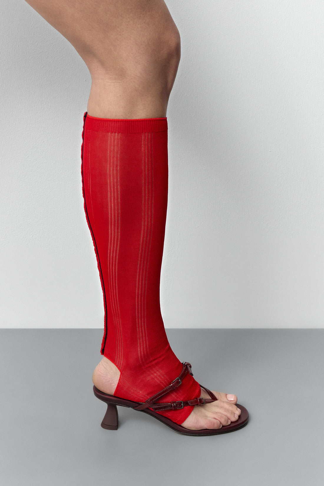 Sandales Abisai Burgundy - Miista