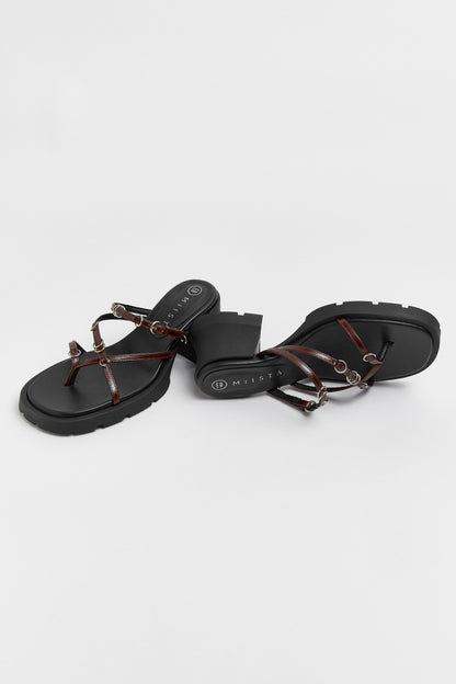 Sandales Jaslene Brown - Miista