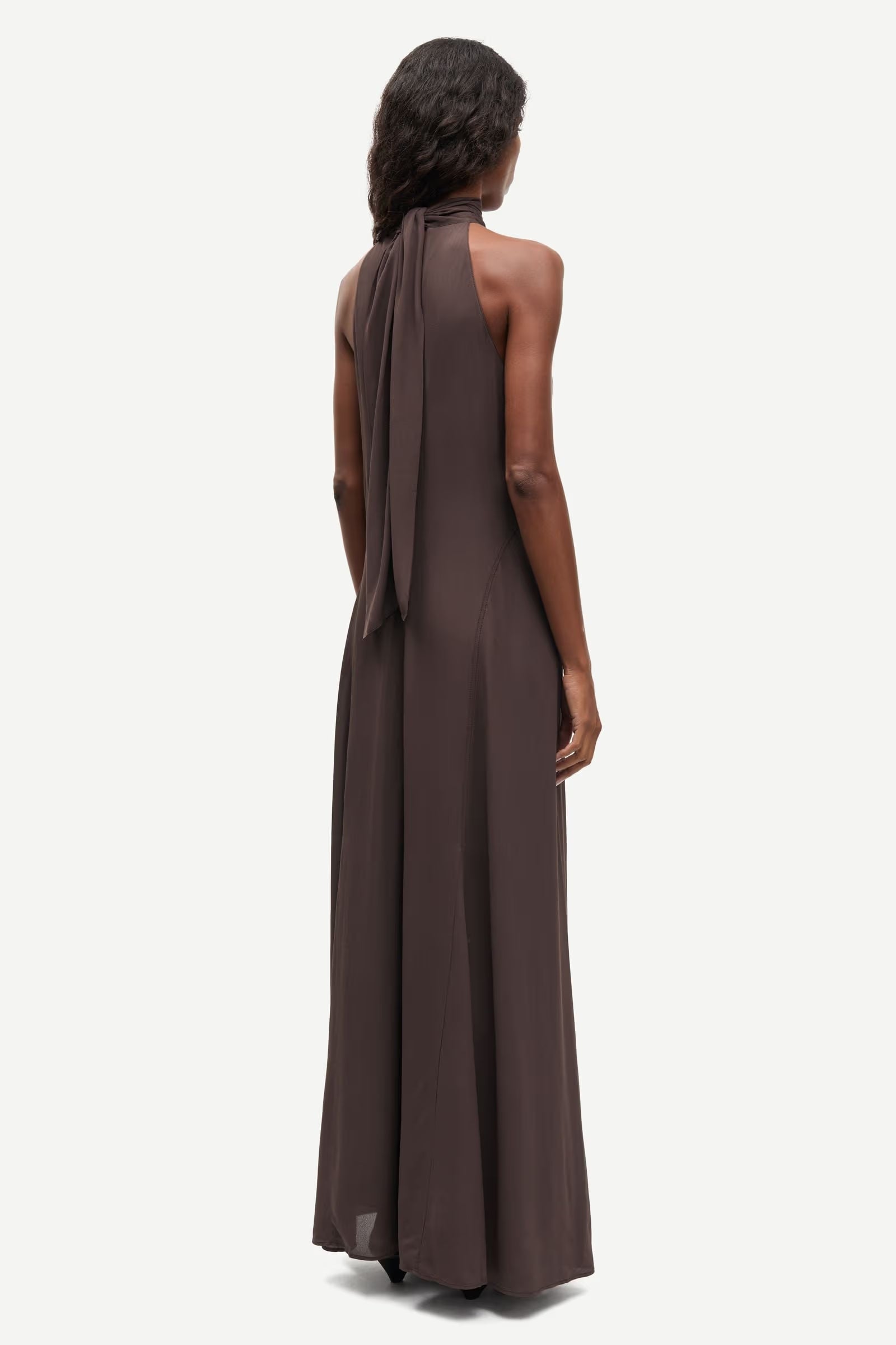 Robe Longue Marron Saniva - Samsoe Samsoe