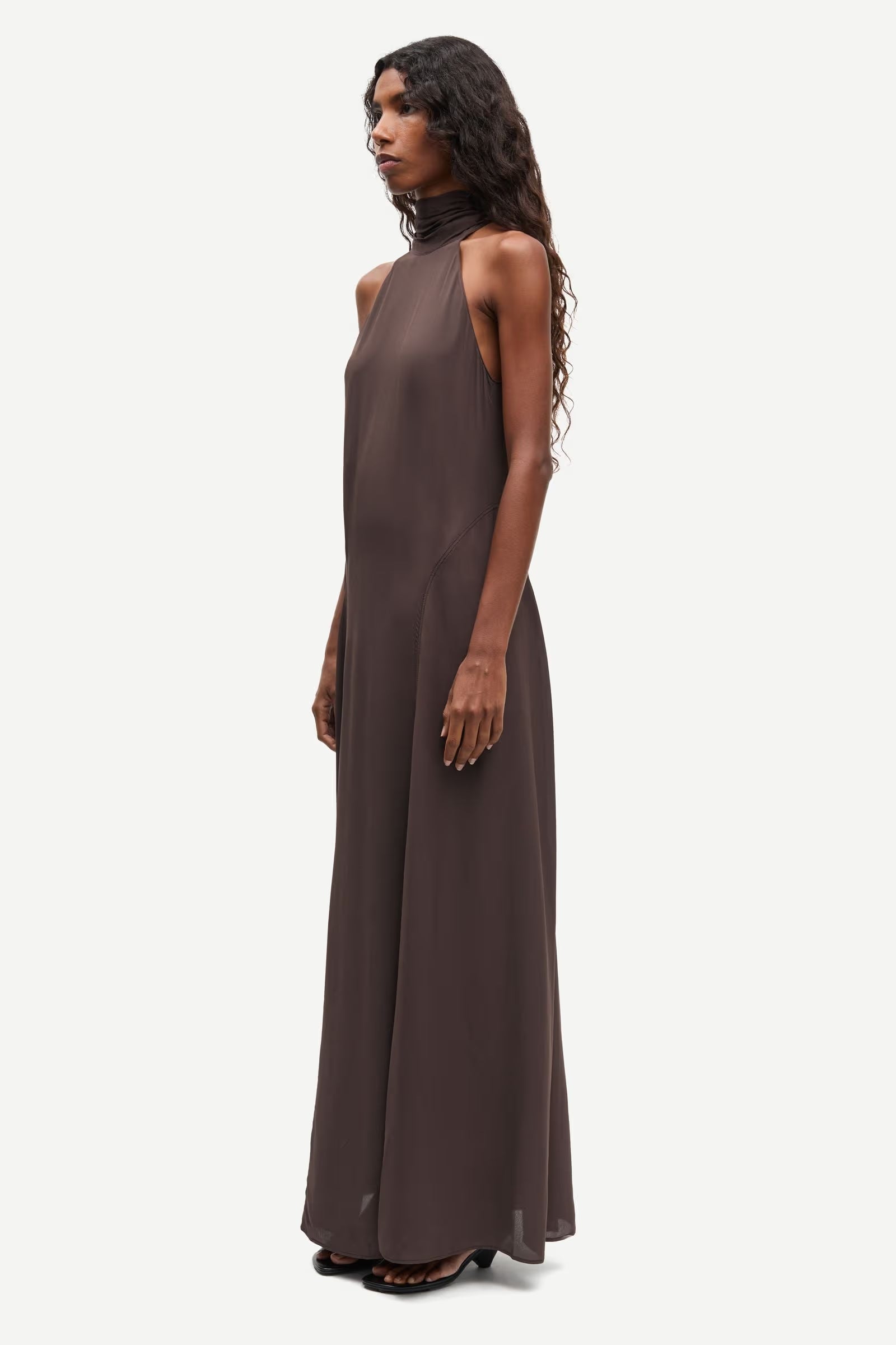 Robe Longue Marron Saniva - Samsoe Samsoe