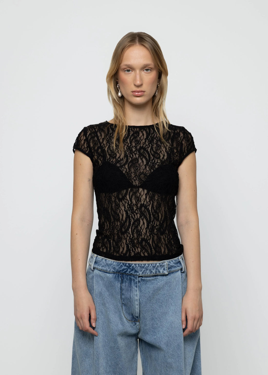 Baby Tee Dentelle - Esthé