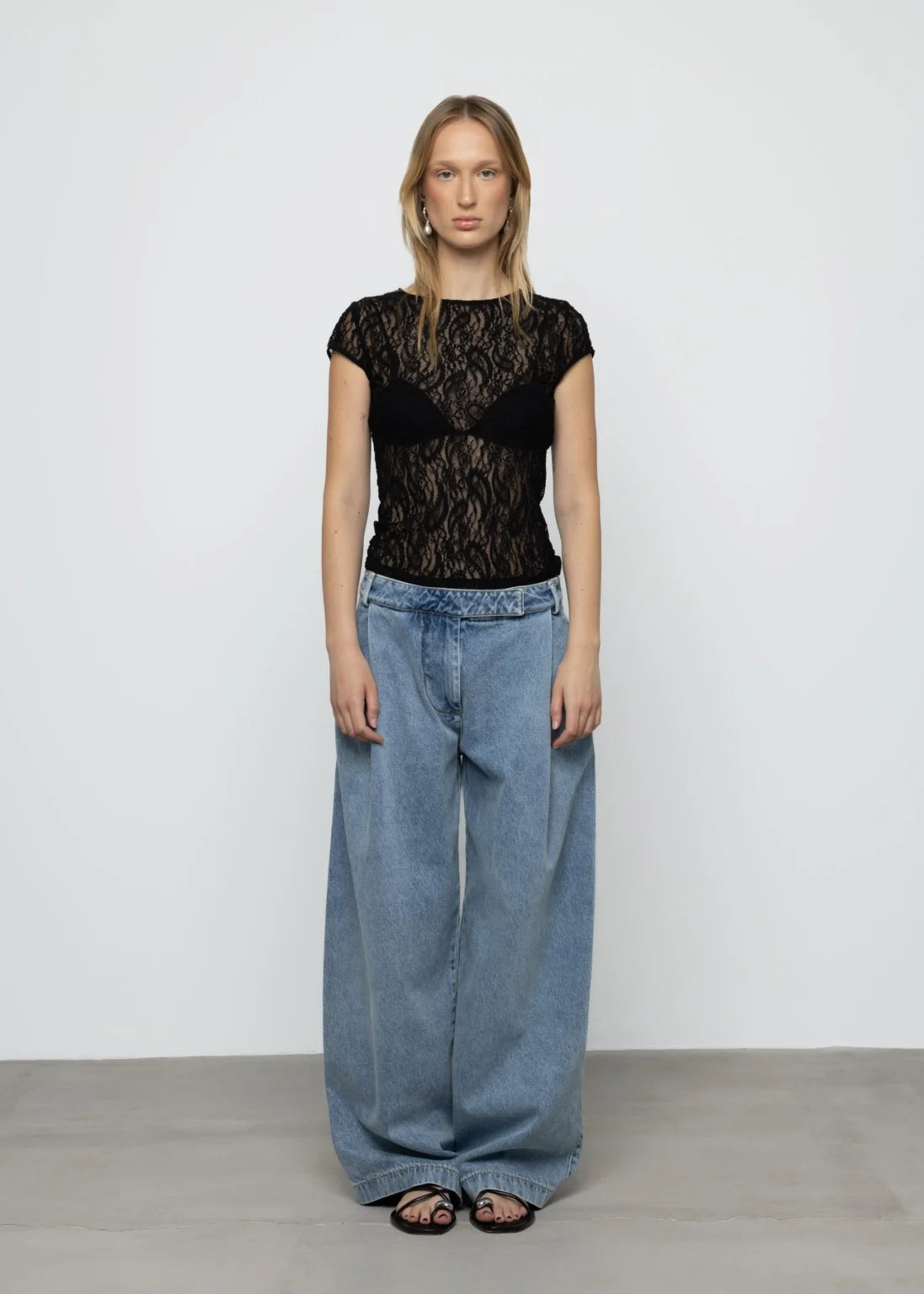 Baby Tee Dentelle - Esthé
