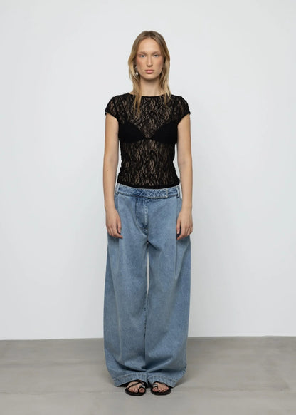 Baby Tee Dentelle - Esthé