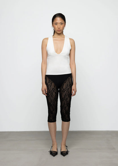 Capri Dentelle Sheer Noir - Esthé