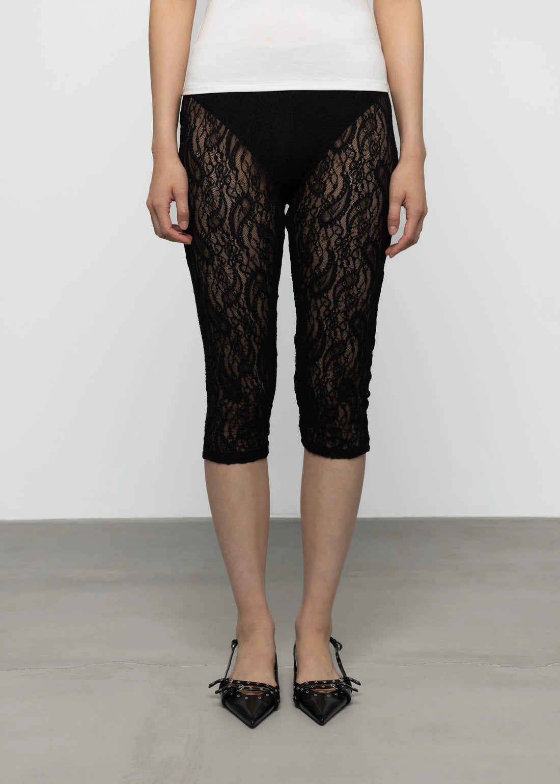 Capri Dentelle Sheer Noir - Esthé