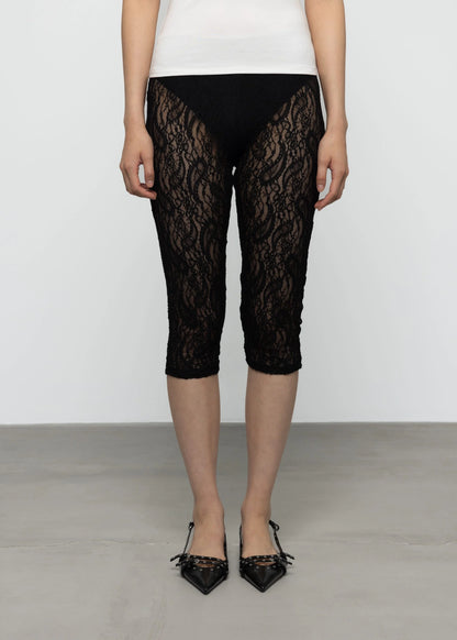 Capri Dentelle Sheer Noir - Esthé