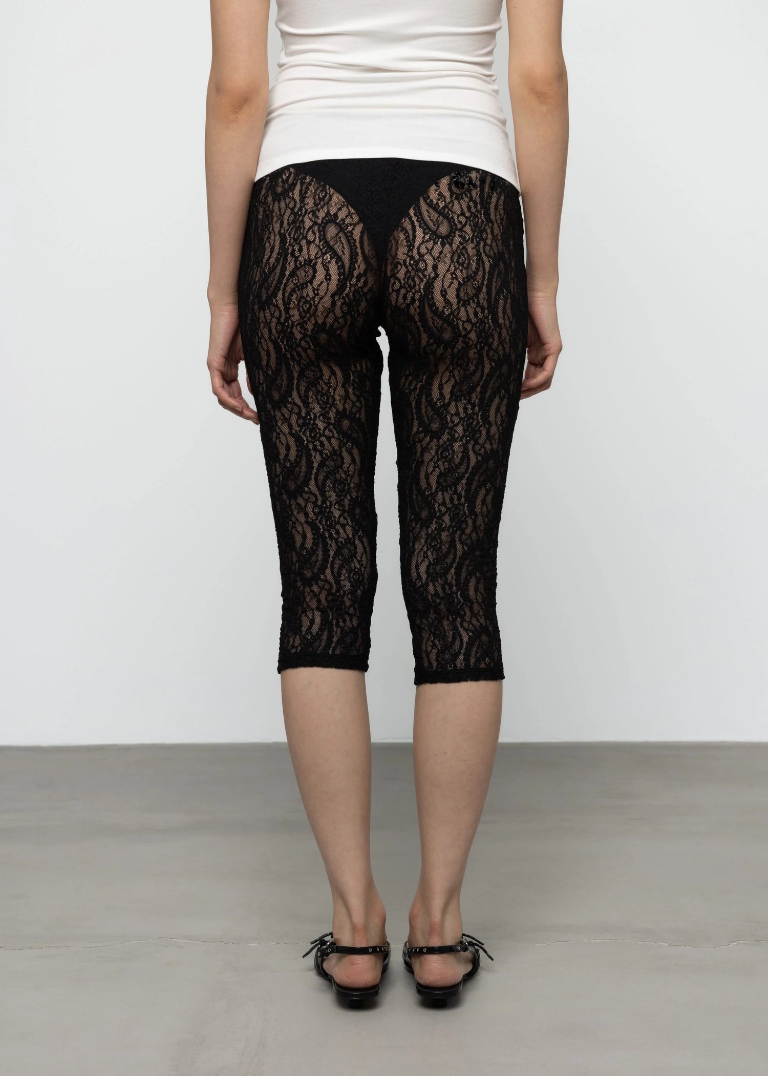 Capri Dentelle Sheer Noir - Esthé