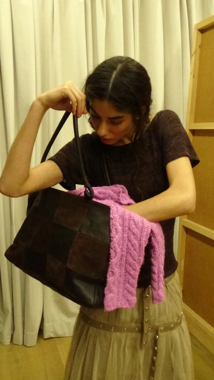 Grand Sac Tallulah Marron - Mais x Frida