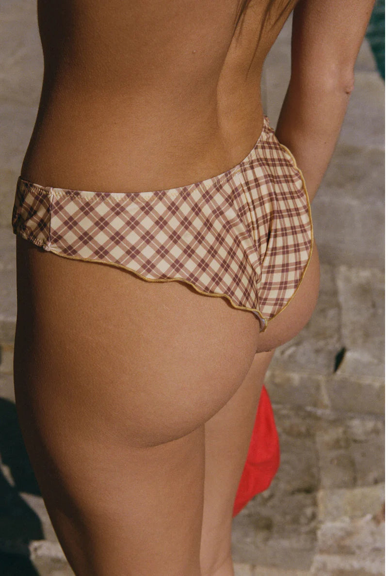 Tanga Cocoa à Carreaux - Nénés