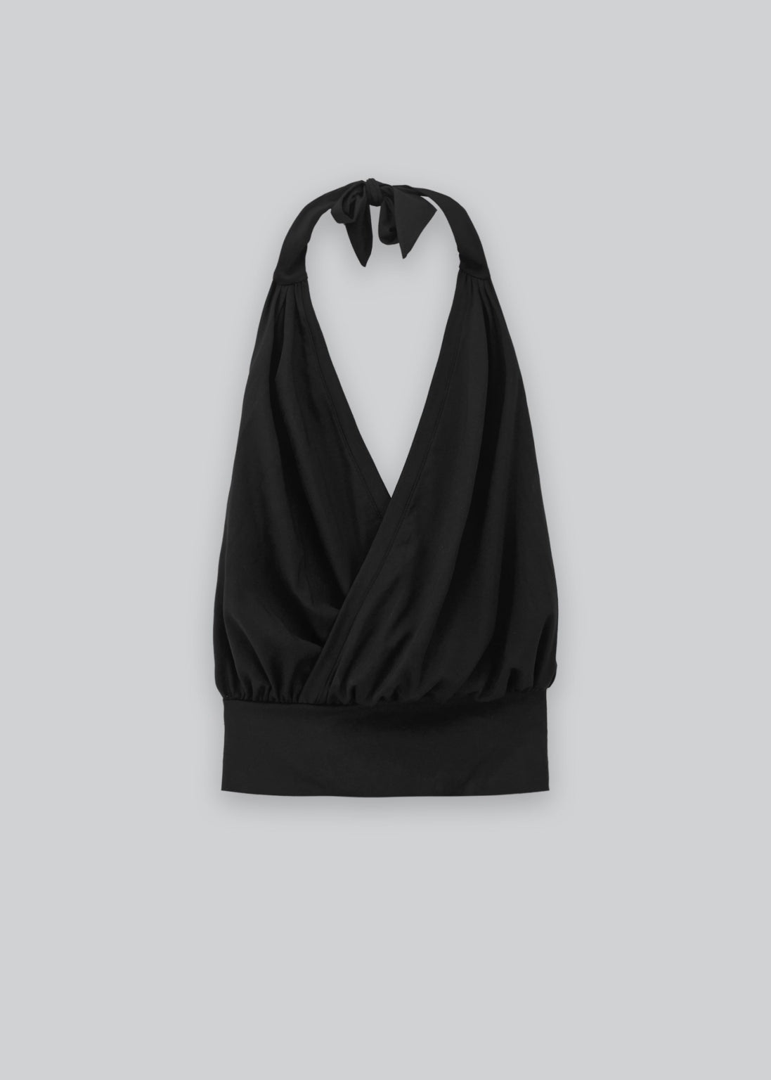 Top Drapé Noir - Esthé