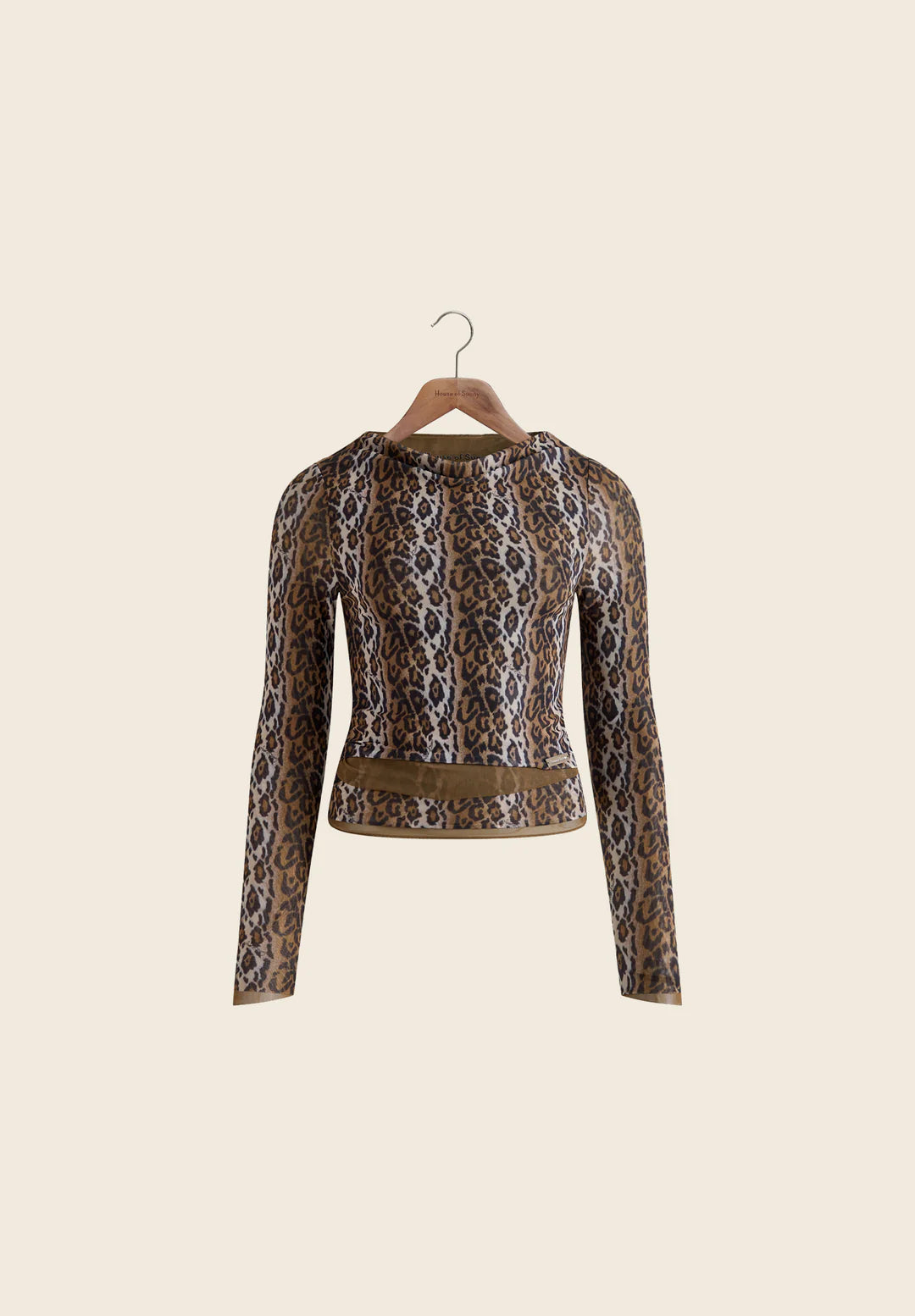 Top en Mesh Léopard - House of Sunny