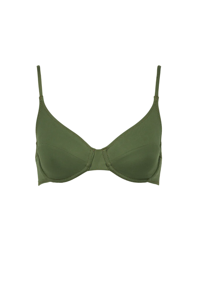 Top Armaturé Mona Khaki - Nénés