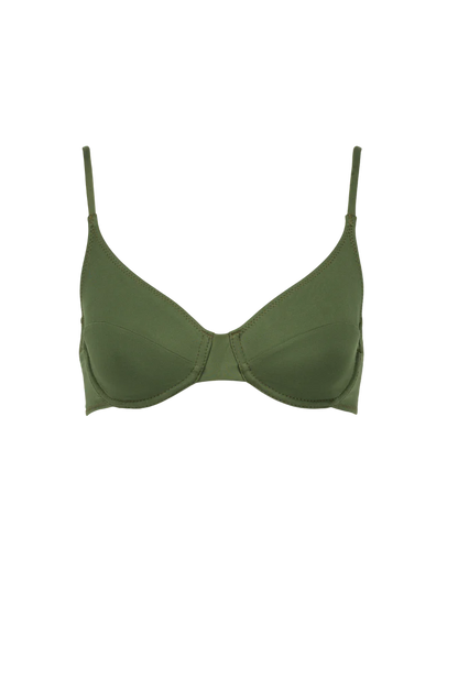 Top Armaturé Mona Khaki - Nénés