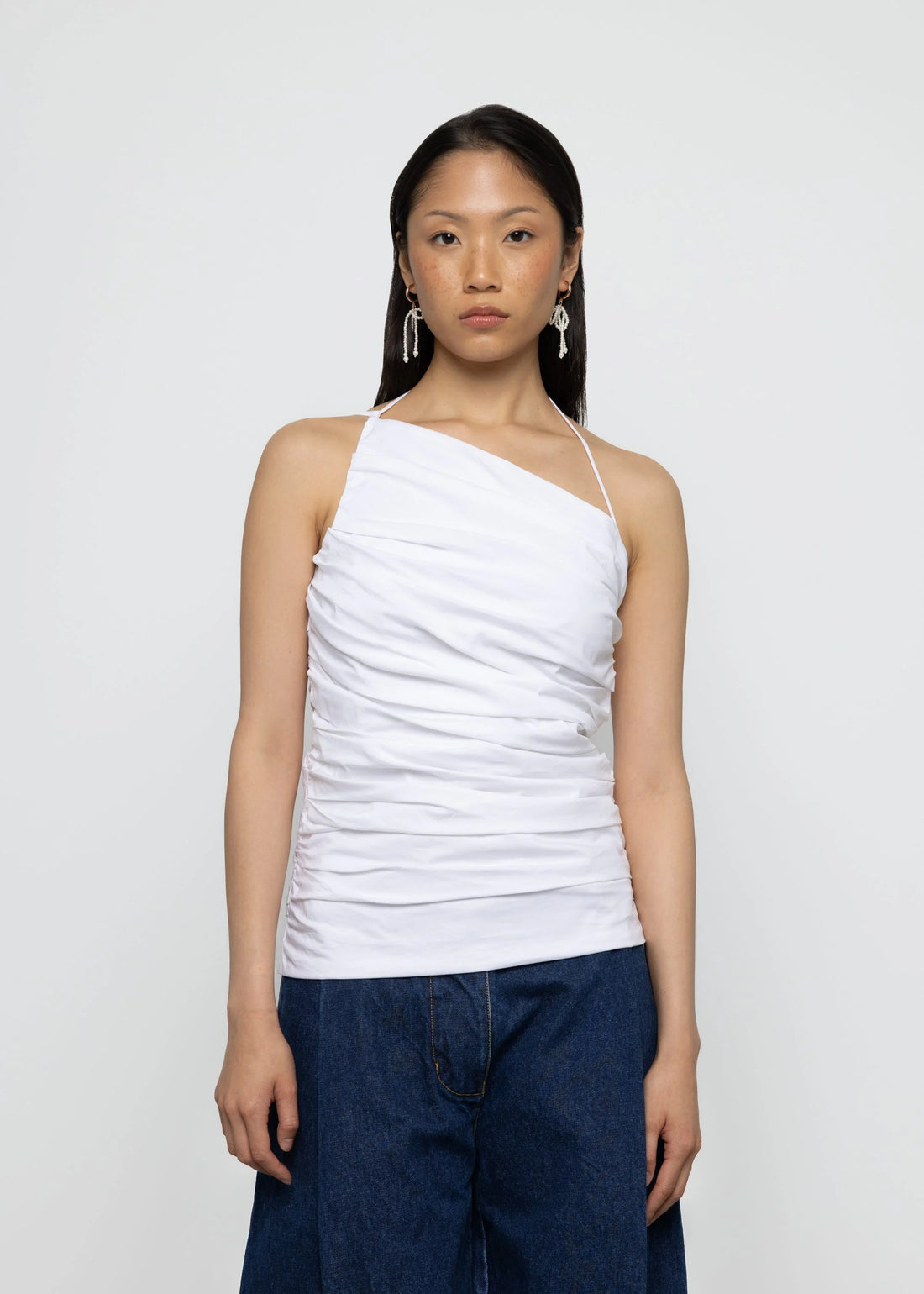 Top One Shoulder Popeline - Esthé