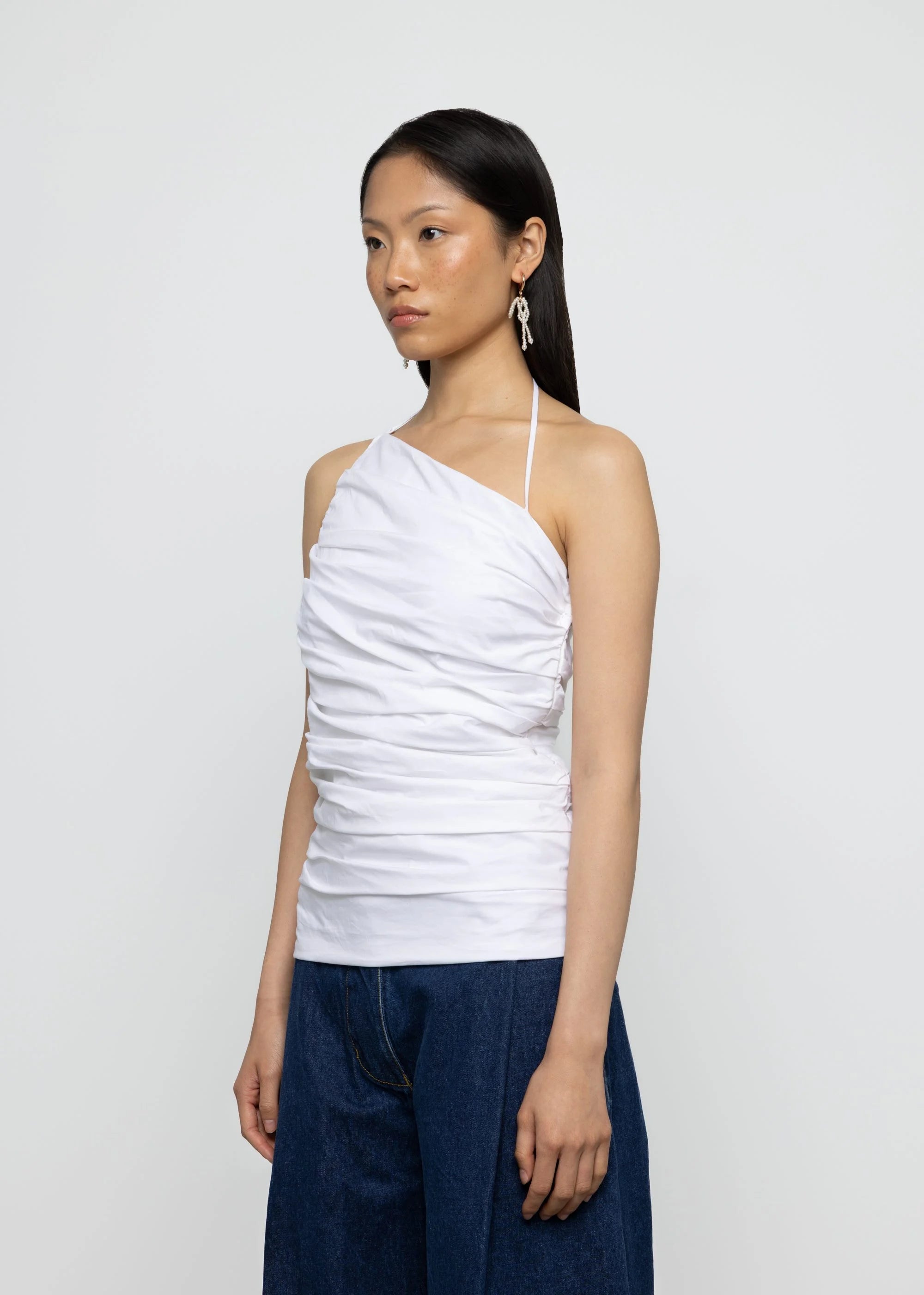 Top One Shoulder Popeline - Esthé