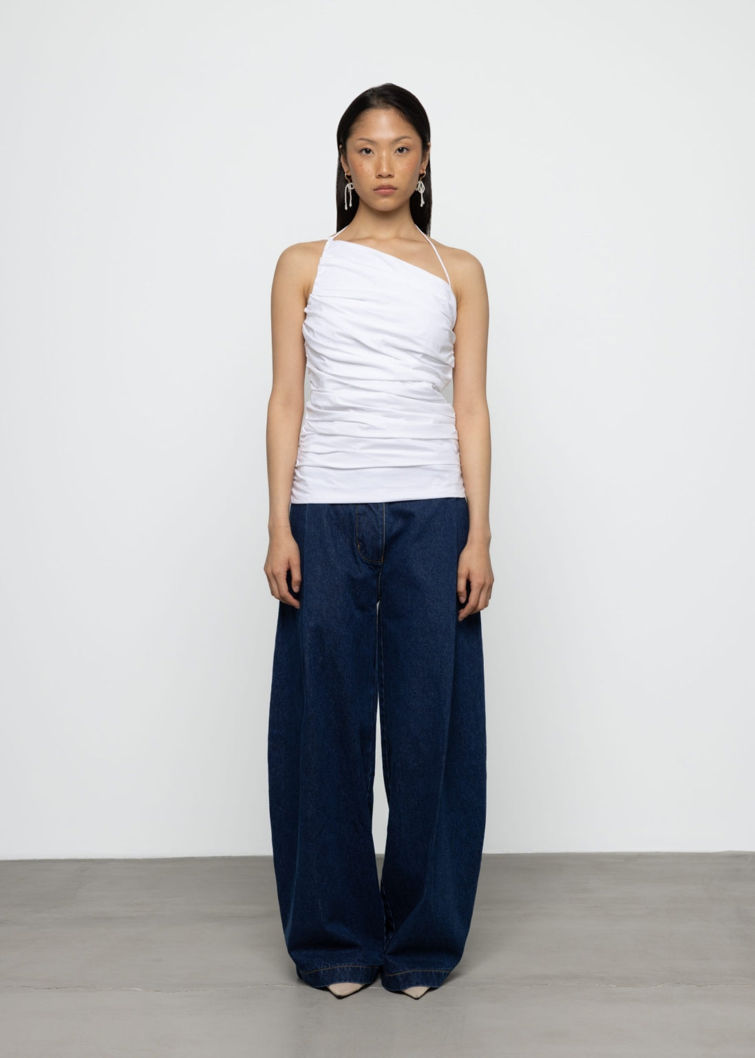 Top One Shoulder Popeline - Esthé
