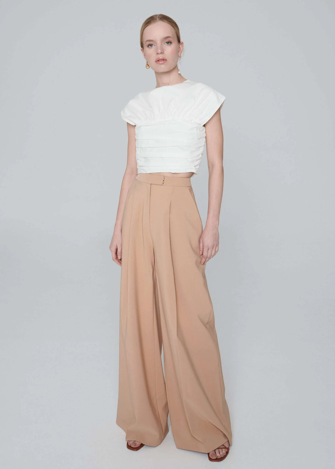 Top Réversible Popeline Blanc - Esthé